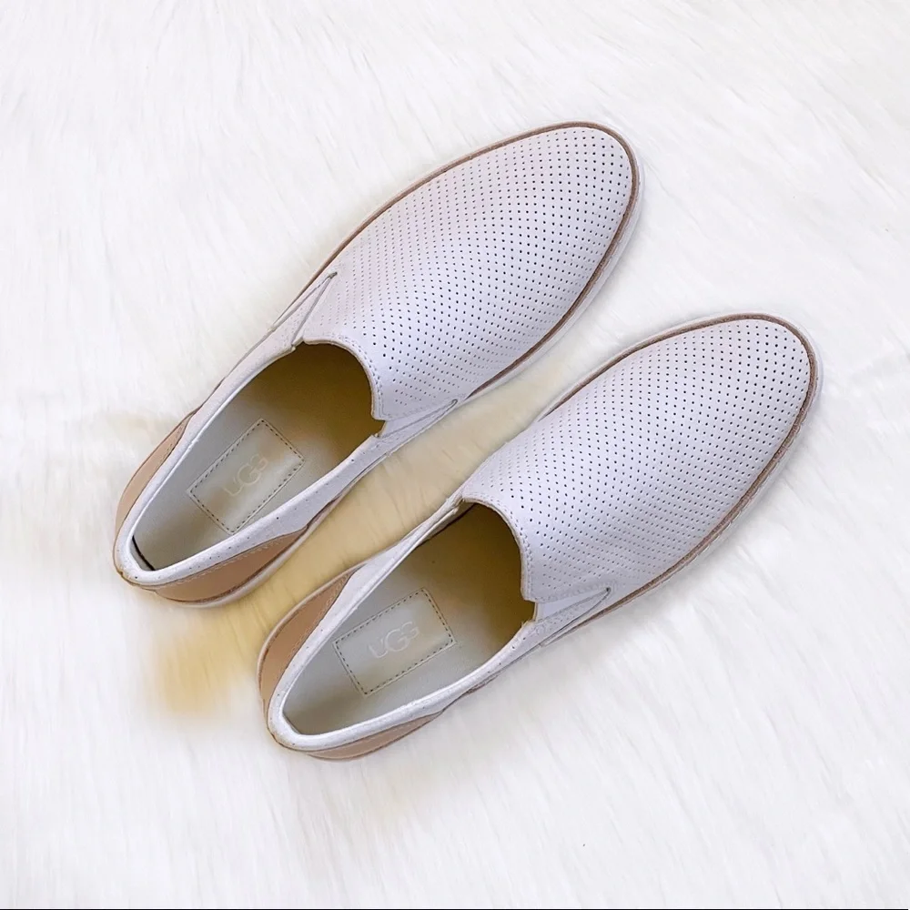 UGG Women’s Adley Perforated Slip On Sneakers - Picture 3 of 6